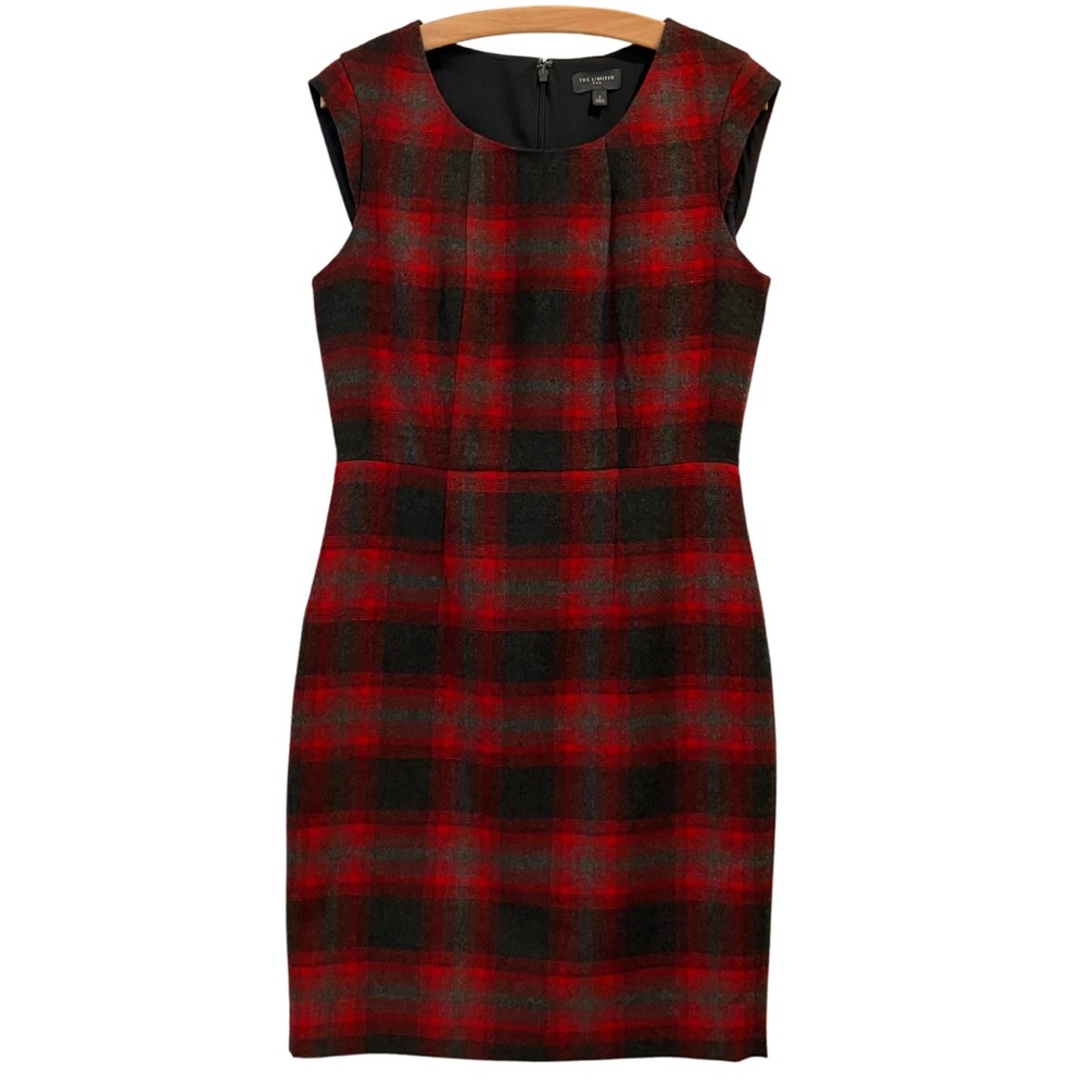 Limited Plaid Dress for Fall/Winter! Red/Gray | Women's Size 2